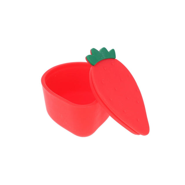 Strawberry Silicone Snack Box