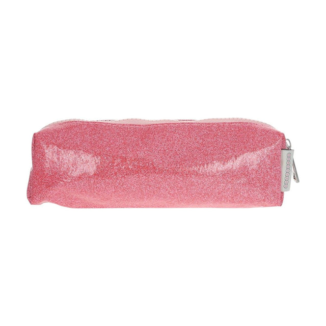 Coral & Pink Sequin Pencil Case