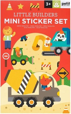 Little Builders Mini Sticker Set