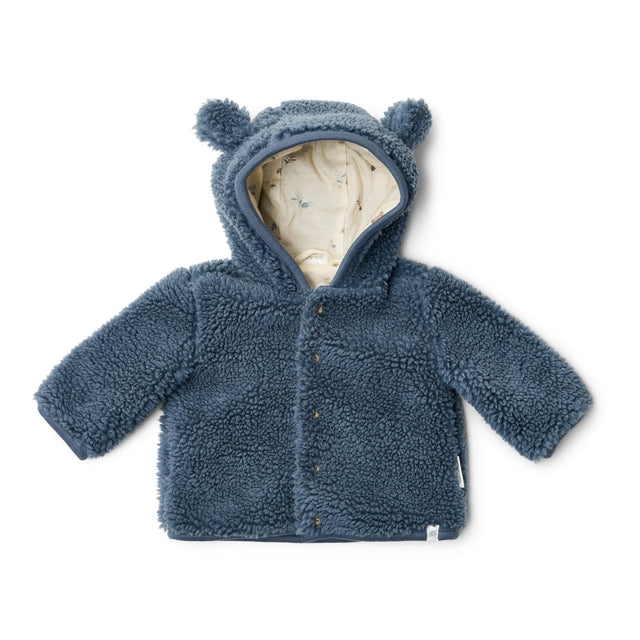 Stone Blue Teddy Cardigan