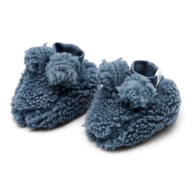 Stone Blue Teddy Booties