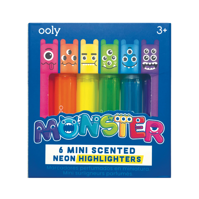 Mini Monster Scented Highlighters