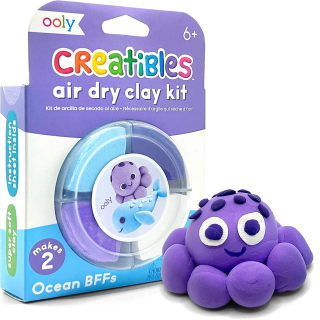 Creatibles D.I.Y. Air-Dry Clay Kit: Ocean BFF’s