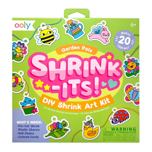 Shrink-Its! D.I.Y. Shrink Art Kit: Garden Pals