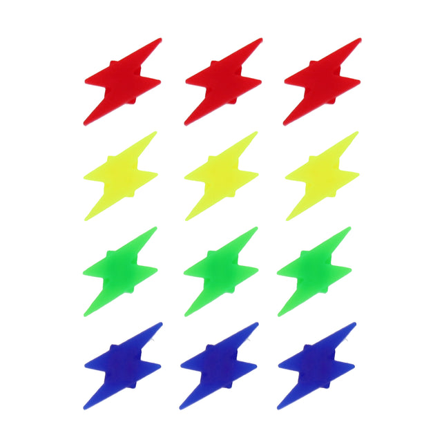 Bicycle Spoke Decorations: Lightening Bolts