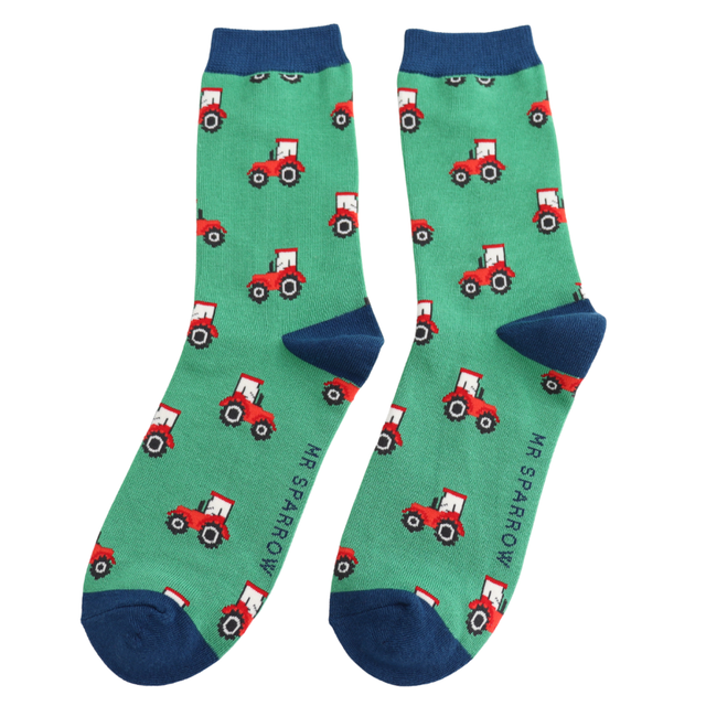 Tractor Green Men’s Socks