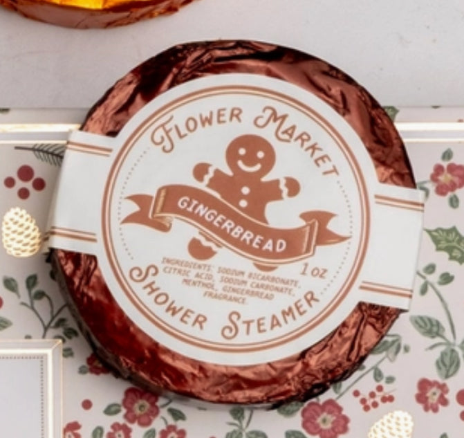 Aromatherapy Shower Steamers: Gingerbread