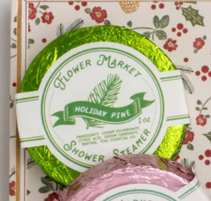 Aromatherapy Shower Steamers: Holiday Pine