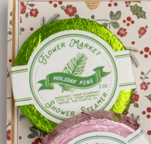 Aromatherapy Shower Steamers: Holiday Pine