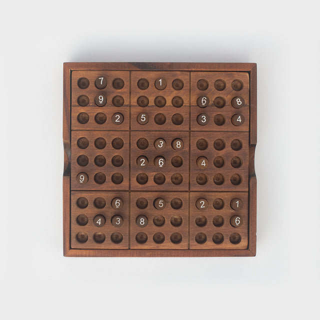 Wooden Suduko Game
