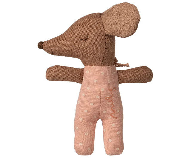 Sleepy Wakey Baby Mouse Matchbox: New Rose