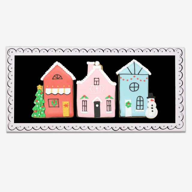 Christmas Village Biscuits