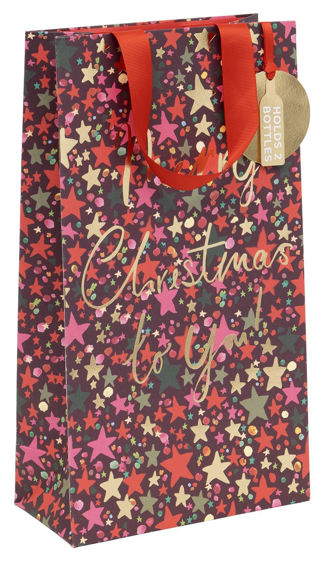 Star Light Star Bright Double Bottle Bag