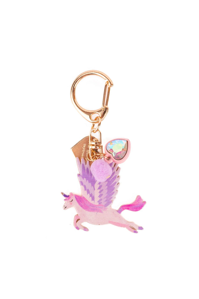 Alicorn Unicorn Keyring