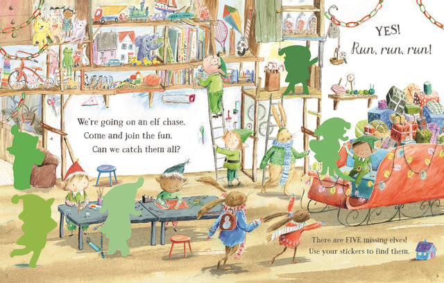 We’re Going On An Elf Chase: Activity Book