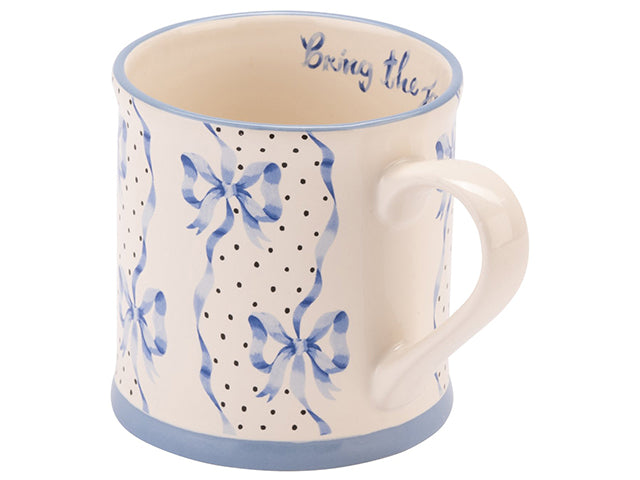 Bring The Joy Blue Mug