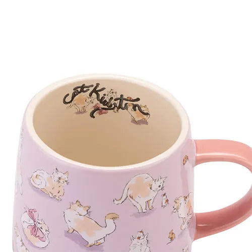 Pink Cat Billie Mug