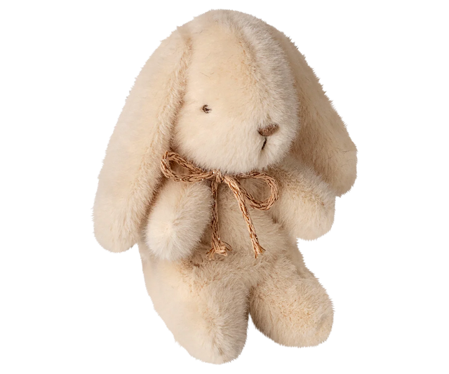 Mini Plush Bunny: Cream