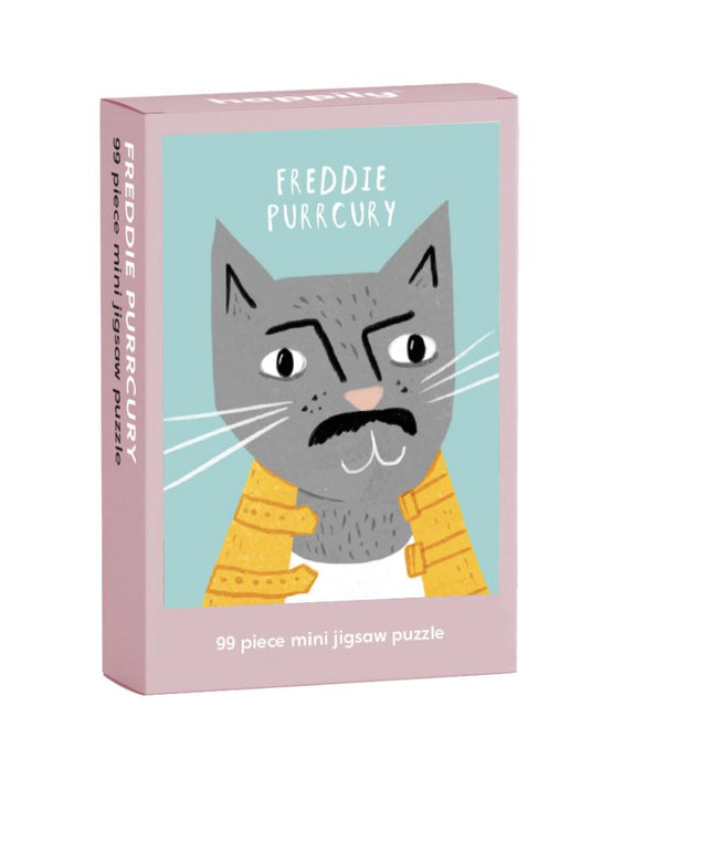 Mini 99 Piece Jigsaw: Freddie Purrcury