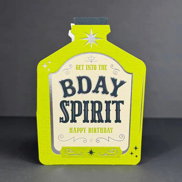 Mini Birthday Spirits Card