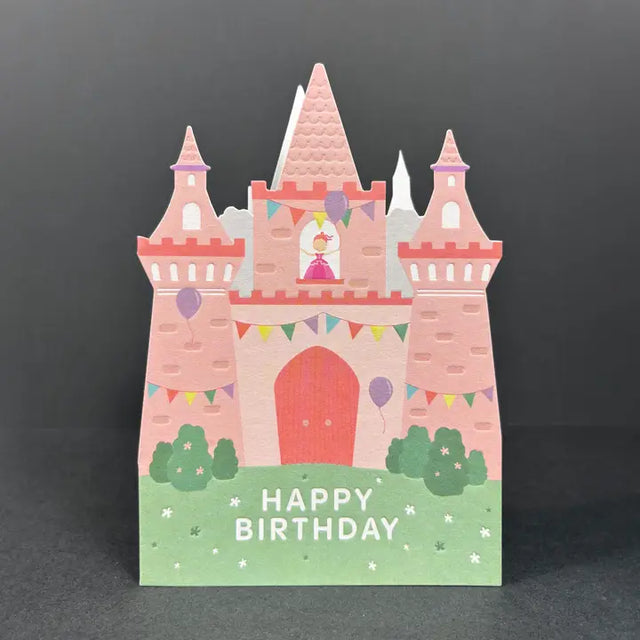 Princess Castle Birthday Card