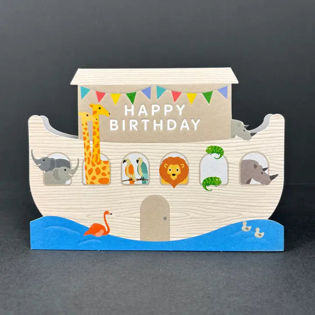 Noah’s Ark Birthday Card