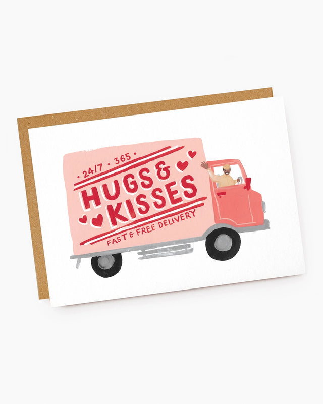 Hugs & Kisses Van Card