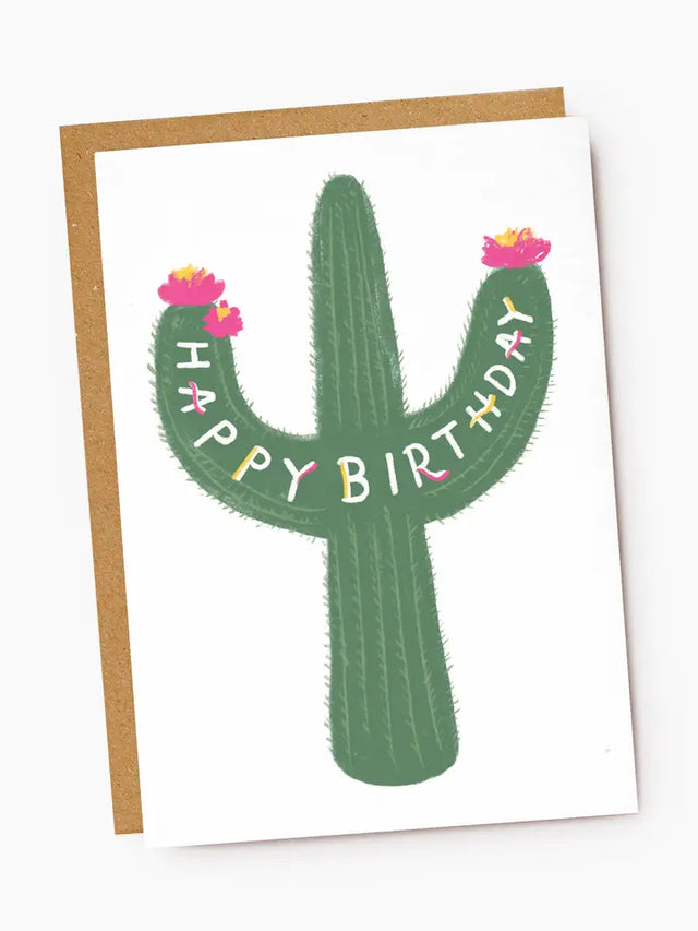 Birthday Cactus Card
