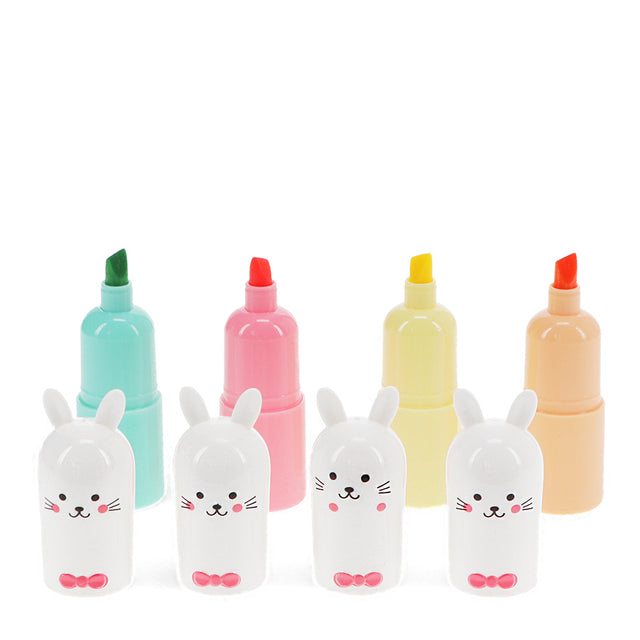 Set Of Bunny Highlighters