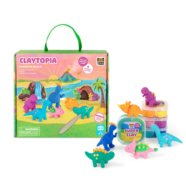 Dinosaur World Soft Clay Play Set