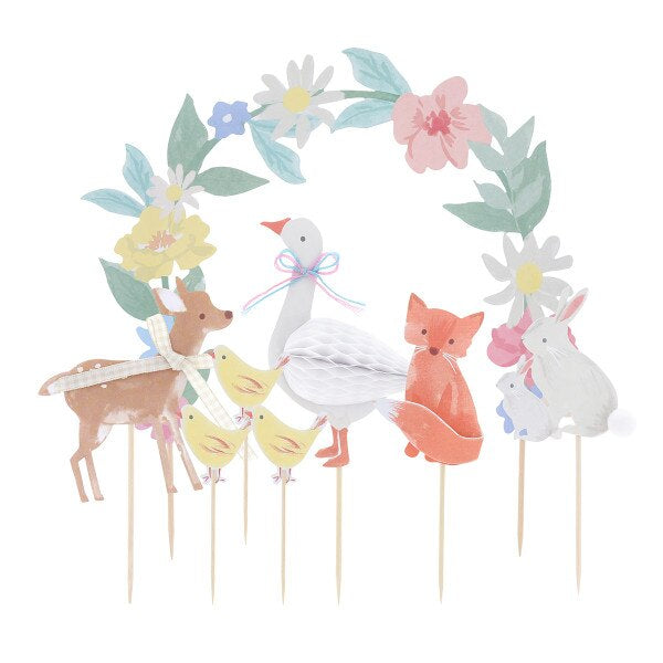Little Animals Cake Toppers