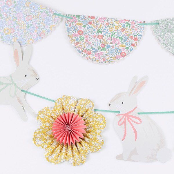 Meri Meri x Liberty Bunny Garland Set