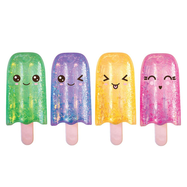 Squishy Glitter Pops