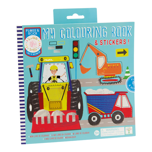 Construction Colouring Book