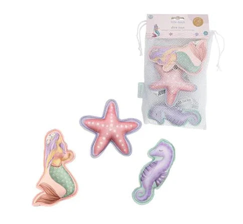 Dreamy Mermaid Diving Figures