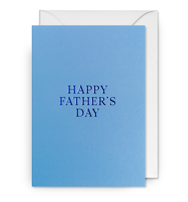 Blue Father’s Day Card