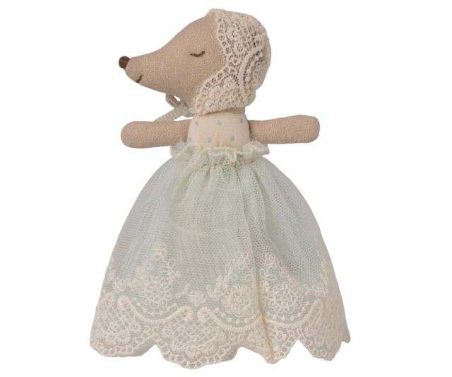 Baby Mouse In Gown: Mint