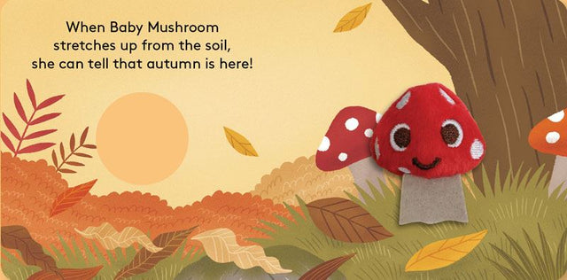 Baby Mushroom Finger Puppet Book