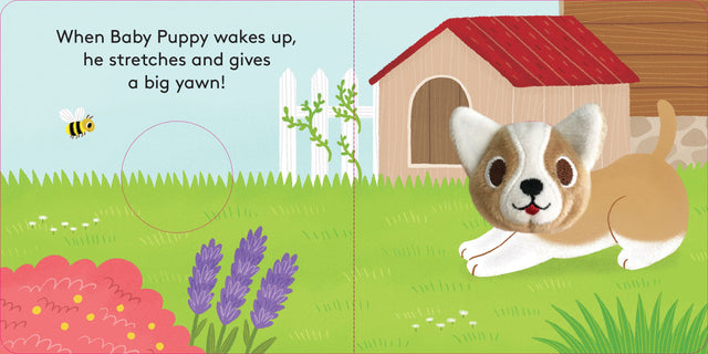 Baby Puppy Finger Puppet Book
