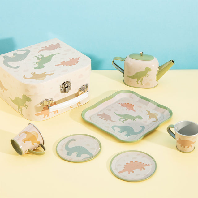 Desert Dino Tea Set For Two