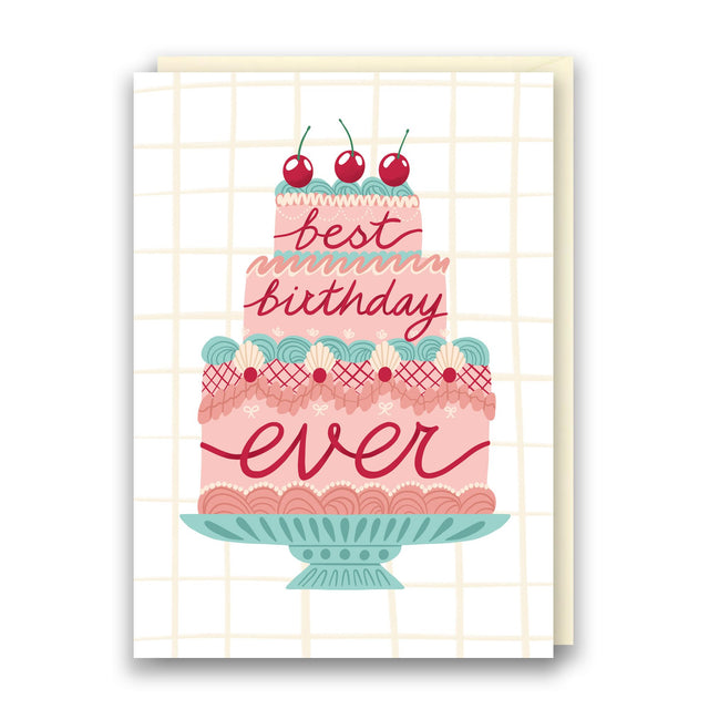 Best Birthday Ever Cake Card