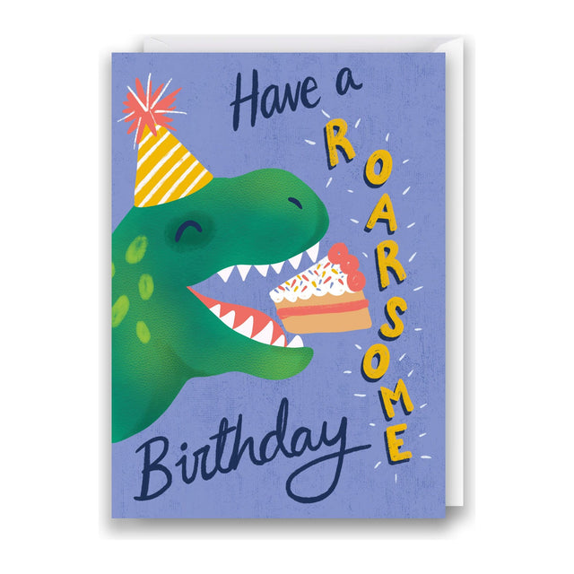 Roarsome Birthday Card