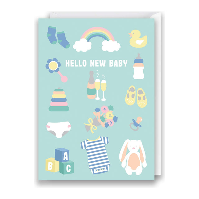 Hello New Baby Card