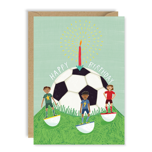 Football Birthday Card