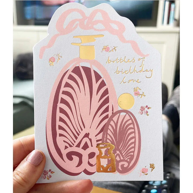 Bottles Of Birthday Love Card