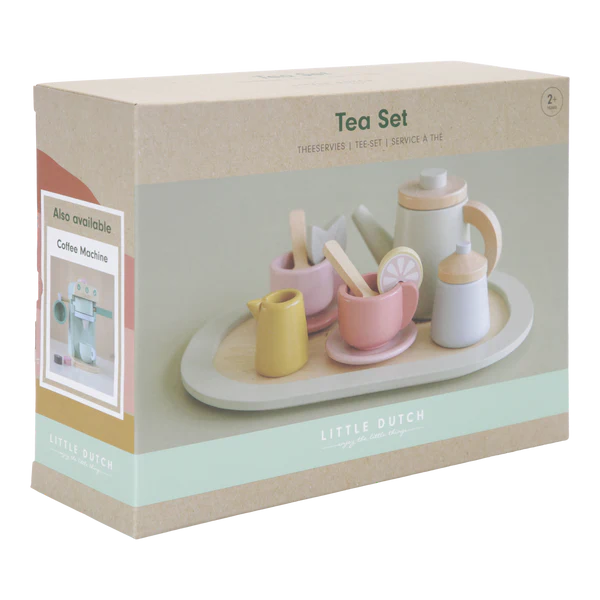 Wooden Tea Set