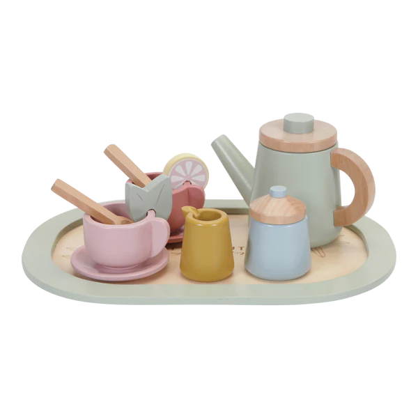 Wooden Tea Set