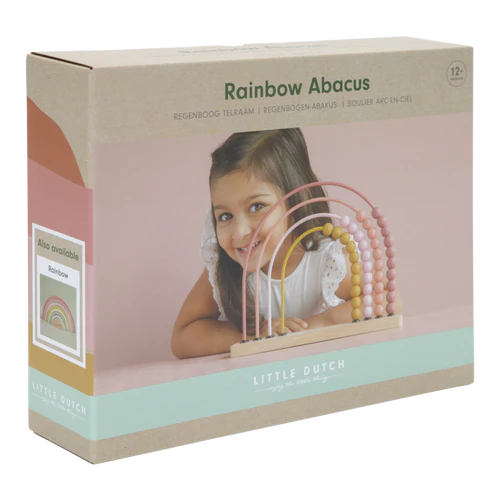Pink Rainbow Abacus
