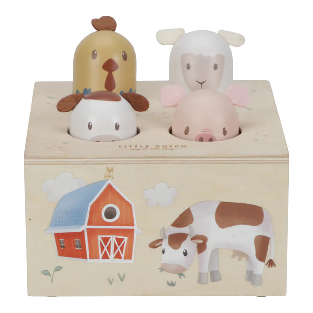 Little Farm Wooden Pop Up
