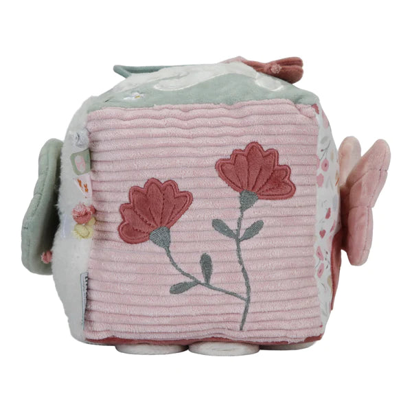 Flowers And Butterflies Soft Activity Cube